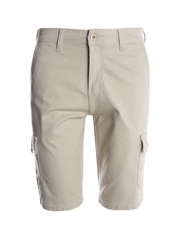 Bermuda Sarja Cargo Vilejack Masculina AREIA