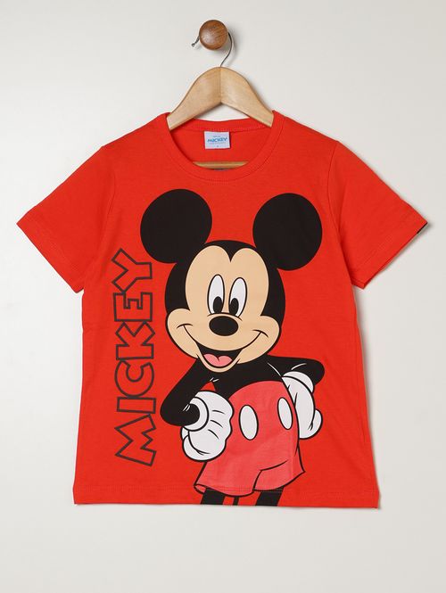 Camiseta Estampada Infantil Para Menino - LARANJA