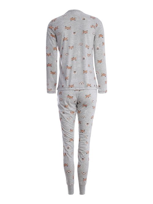 Pijama Longo Feminino MESCLA