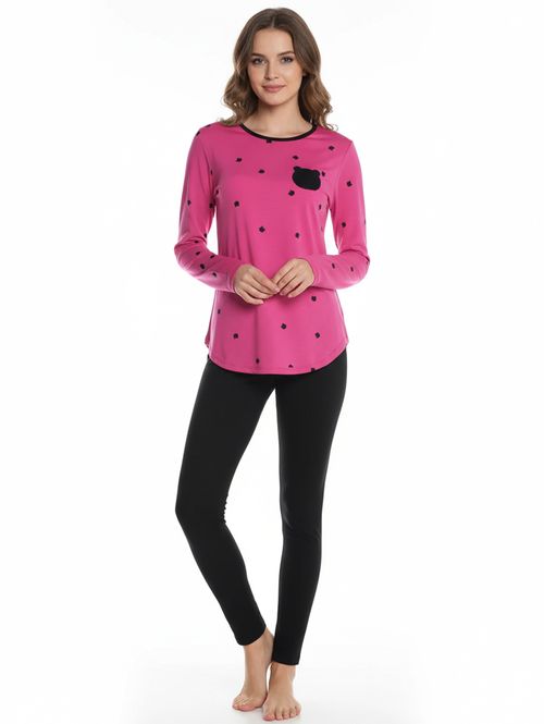 Pijama Longo Feminino ROSA