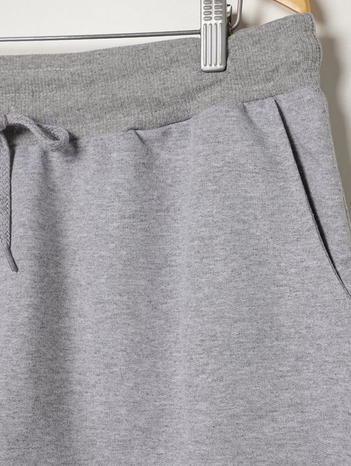 Bermuda Malha Plus Size Masculina MESCLA