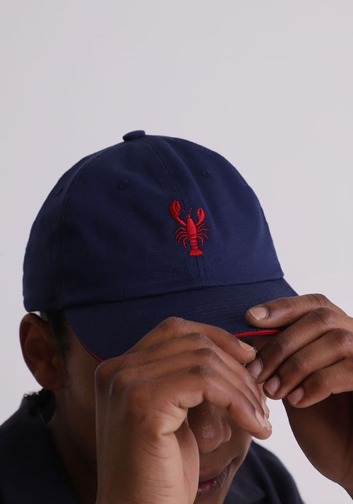 Boné dad hat com bordado lagosta