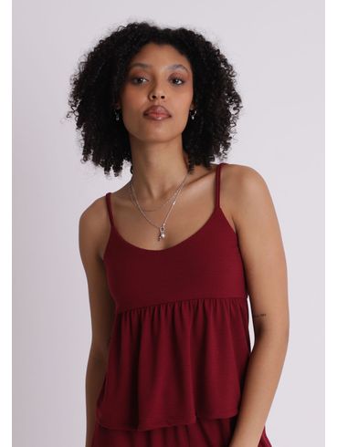 Blusa bata de alcinha