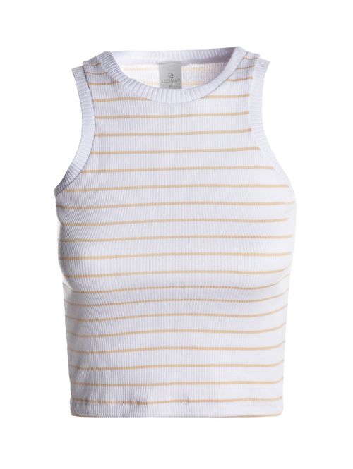 Blusa Regata Ribana Feminina BEGE