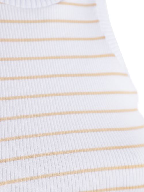 Blusa Regata Ribana Feminina BEGE