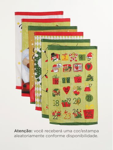 Pano de Copa Natalino Teka SORTIDO