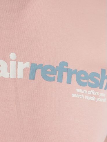 Camiseta Cotton Manga Curta Masculina ROSA