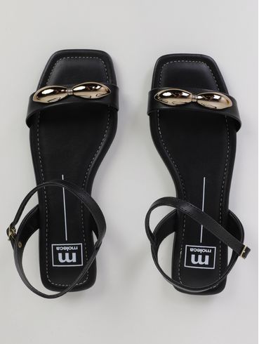 Sandália Moleca Feminina PRETO