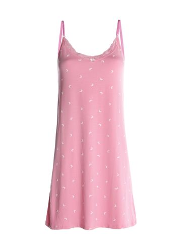 Camisola Com Renda Feminino ROSA CLARO
