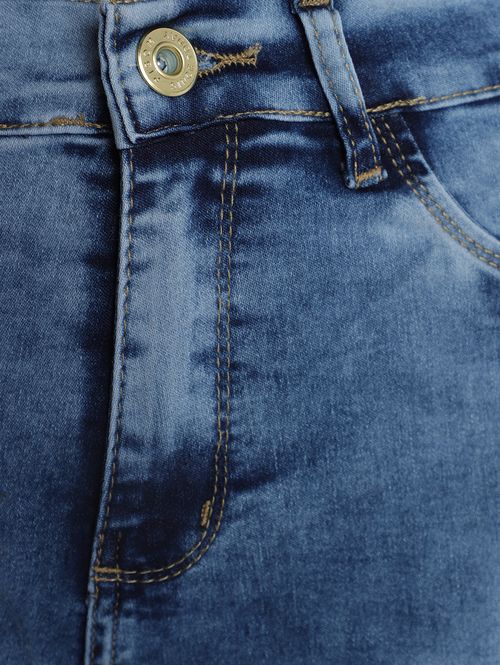 Calça Jeans Cigarrete Feminina AZUL