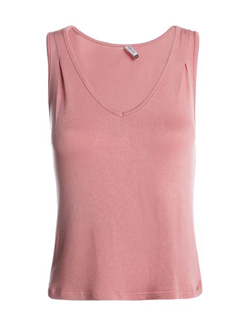Blusa Regata Malha Feminina ROSA CLARO