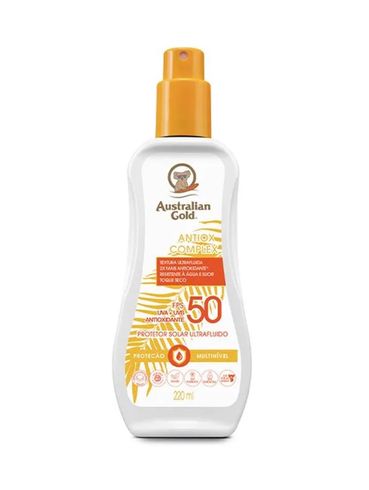 Protetor Solar Antiox FPS50 Australian Gold 220ml UNICO