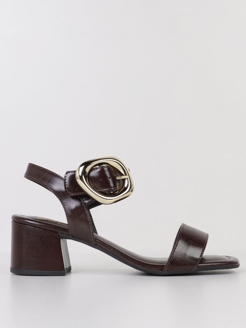 Sandália Max Fivela Di Valentini Feminina MARROM