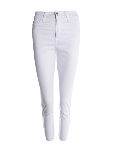 Calça Sarja Capri Feminina BRANCO