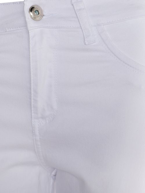 Calça Sarja Capri Feminina BRANCO