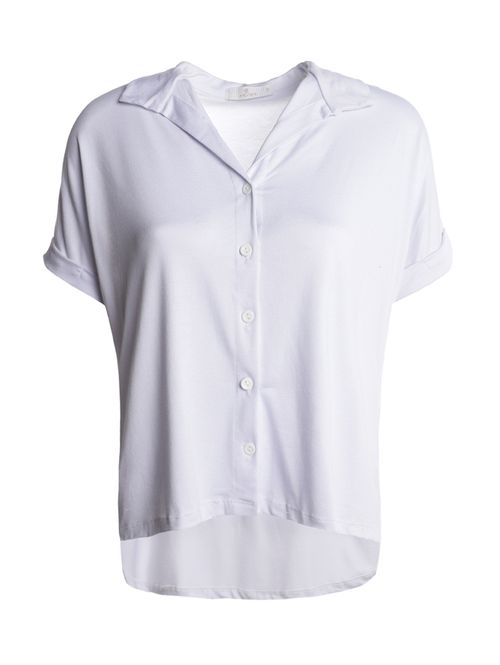 Camisa Crepe Viscose Autentique Feminina BRANCO