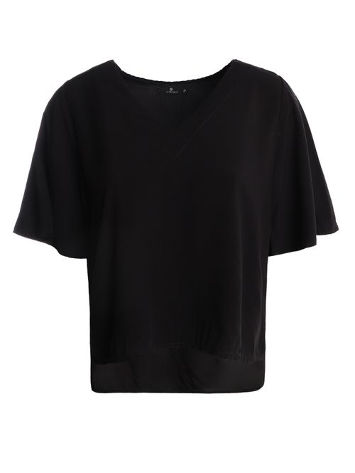 Blusa Manga Ampla Autentique Feminina PRETO