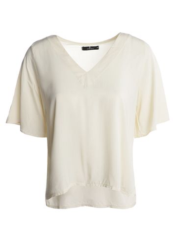 Blusa Manga Ampla Autentique Feminina BEGE