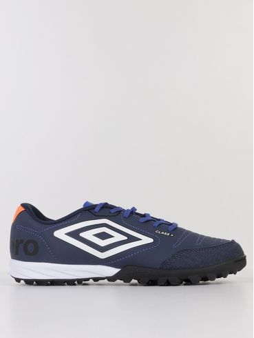 Chuteira Class + Umbro Masculina MARINHO/BRANCO