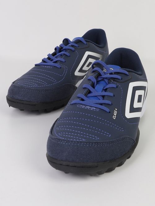 Chuteira Class + Umbro Masculina MARINHO/BRANCO