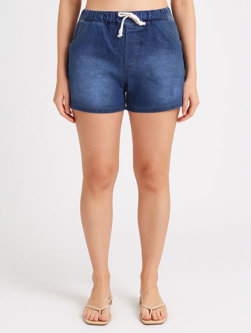 Short Jeans Feminino AZUL
