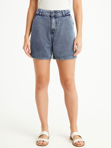 Short Jeans Sawary Feminino AZUL