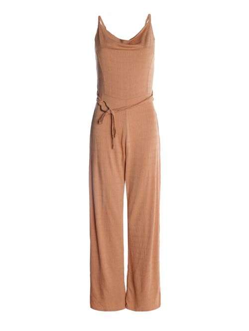 Macacão Malha Longo Autentique Feminino CARAMELO