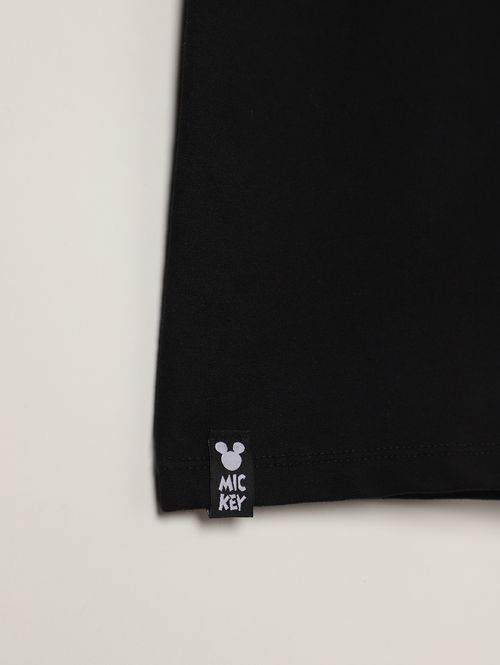 Conjunto Curto Mickey Mouse Infantil Para Menino- LARANJA