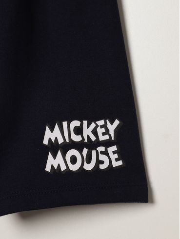 Conjunto Curto Mickey Mouse Infantil Para Menino- AZUL