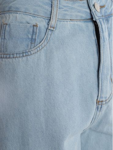 Calça Jeans Mom Feminina AZUL