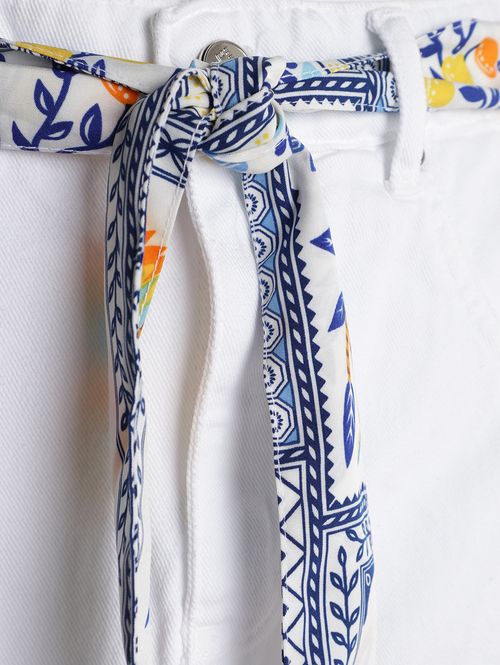 Saia Sarja Feminina BRANCO