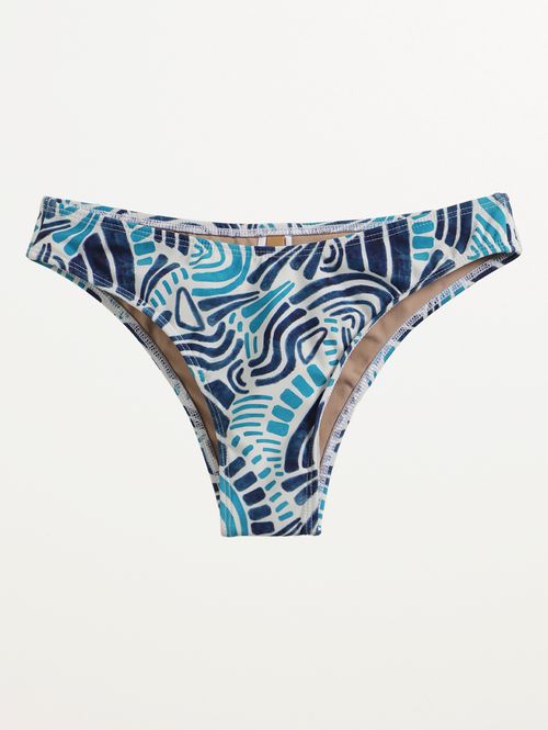 Biquíni Tanga Tradicional Feminino AZUL