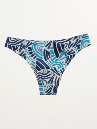 Biquíni Tanga Tradicional Feminino AZUL