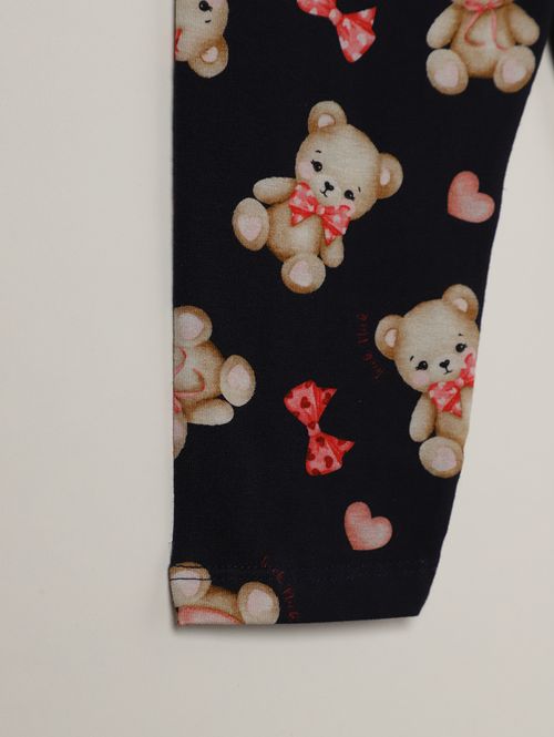 Conjunto Curto Infantil Para Menina - ROSA