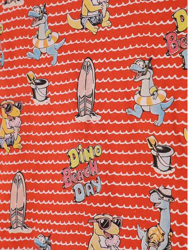 Conjunto Curto Infantil Para Menino - LARANJA