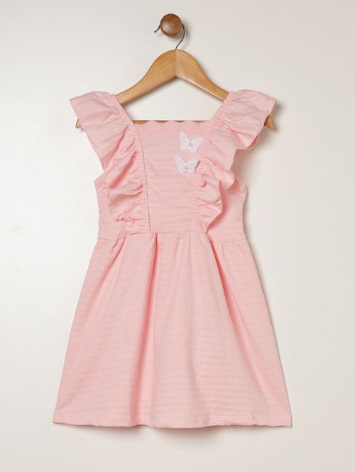 Vestido Infantil Para Menina - ROSA