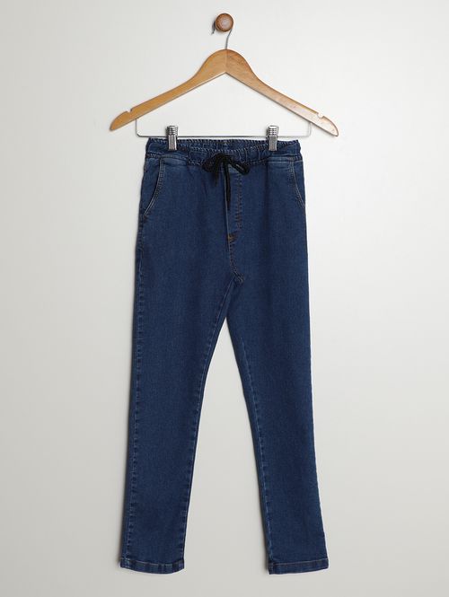 Calça Jeans Juvenil Para Menino - AZUL
