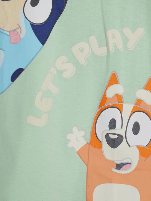 Camiseta Regata Bluey Infantil Para Menino - VERDE