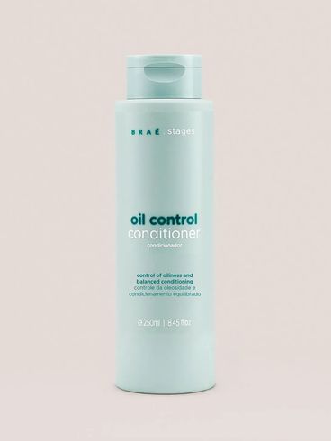 Condicionador Stages Oil Control Braé  250ml UNICO