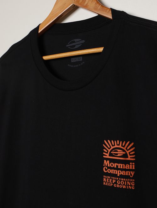 Camiseta Estampada Mormaii Plus Size Masculina PRETO