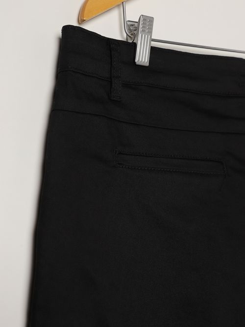 Bermuda Sarja Plus Size Masculina PRETO