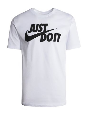 Camiseta Manga Curta Just Do It Nike Masculina BRANCO