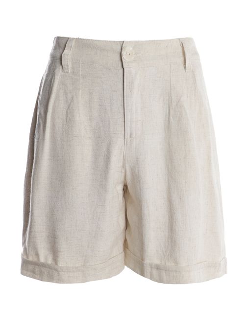 Bermuda Linho  Feminino NATURAL