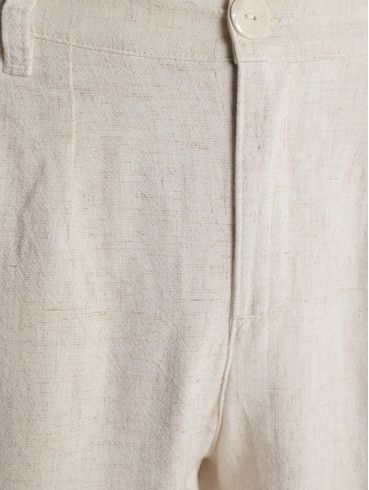 Bermuda Linho  Feminino NATURAL