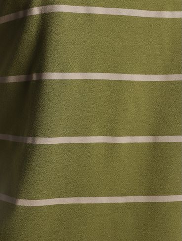 Blusa Manga Curta Listrada Feminina VERDE