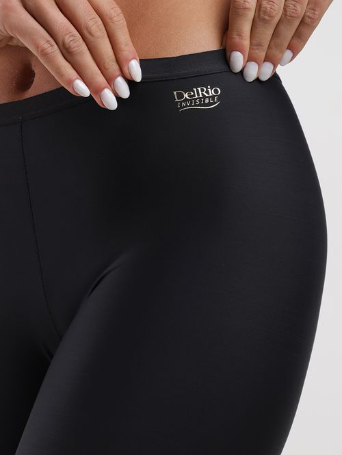 Bermuda Modeladora Acabamento a Laser Feminina PRETO
