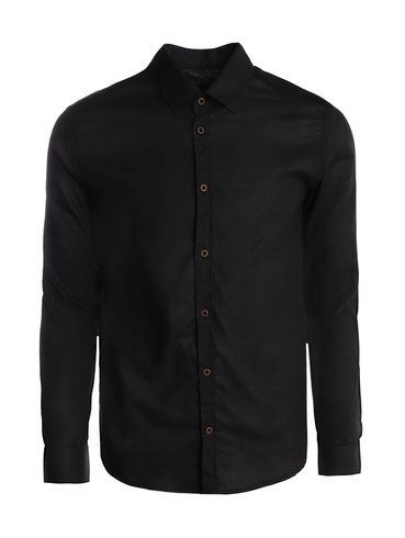 Camisa Manga Longa Masculina PRETO
