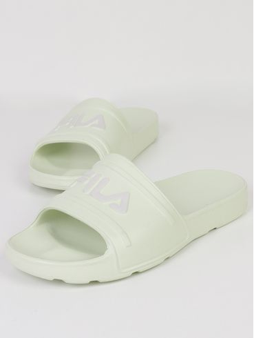 Slide Sleek Fila Feminino VERDE CLARO/BEGE