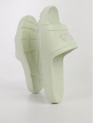 Slide Sleek Fila Feminino VERDE CLARO/BEGE