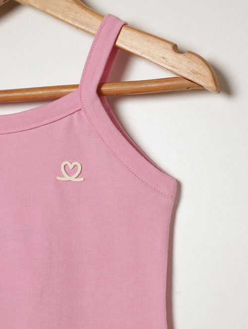 Blusa Regata Infantil Para Menina - ROSA CLARO